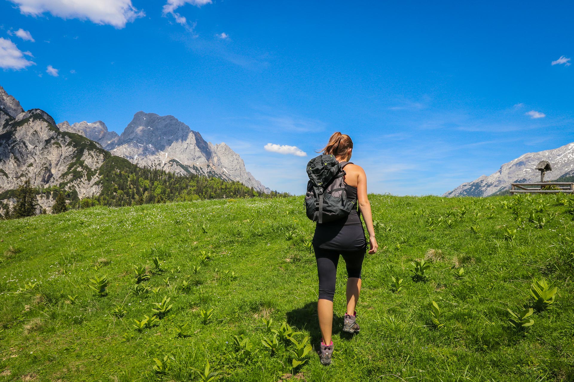Wandern in der Naturidylle